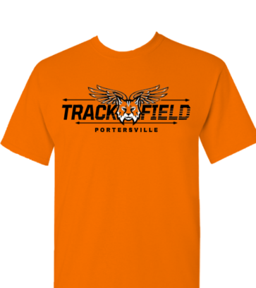 Track and Field with Wings and Wildcat design idea