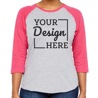 Custom Baseball and Softball Jerseys:  3530 LAT Women's Baseball Fine Jersey Tee