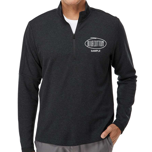 A554 Adidas 3-Stripes Quarter-Zip Sweater