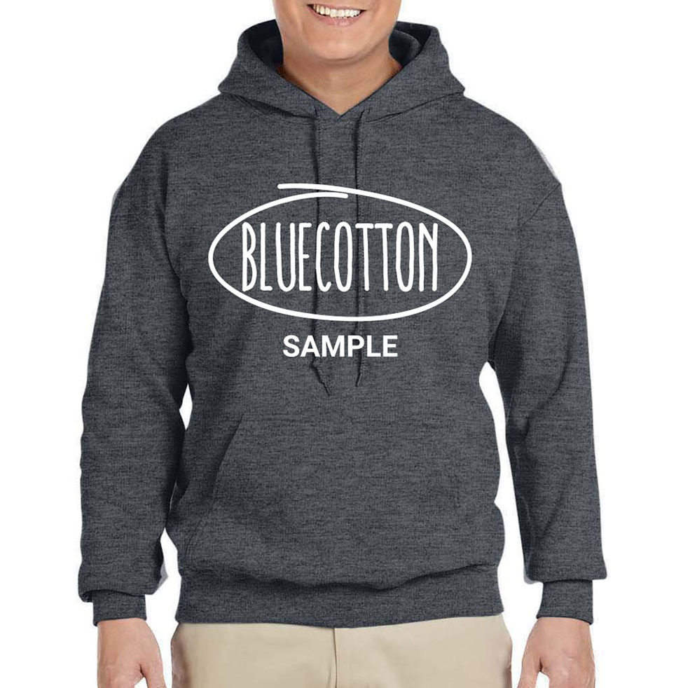 Image of 18500 Gildan Blend Pullover Hooded Sweatshirt