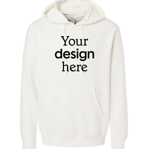 Sample image of PRM4500 Independent Trading Co. Unisex Midweight Pigment-Dyed Hooded Sweatshirt