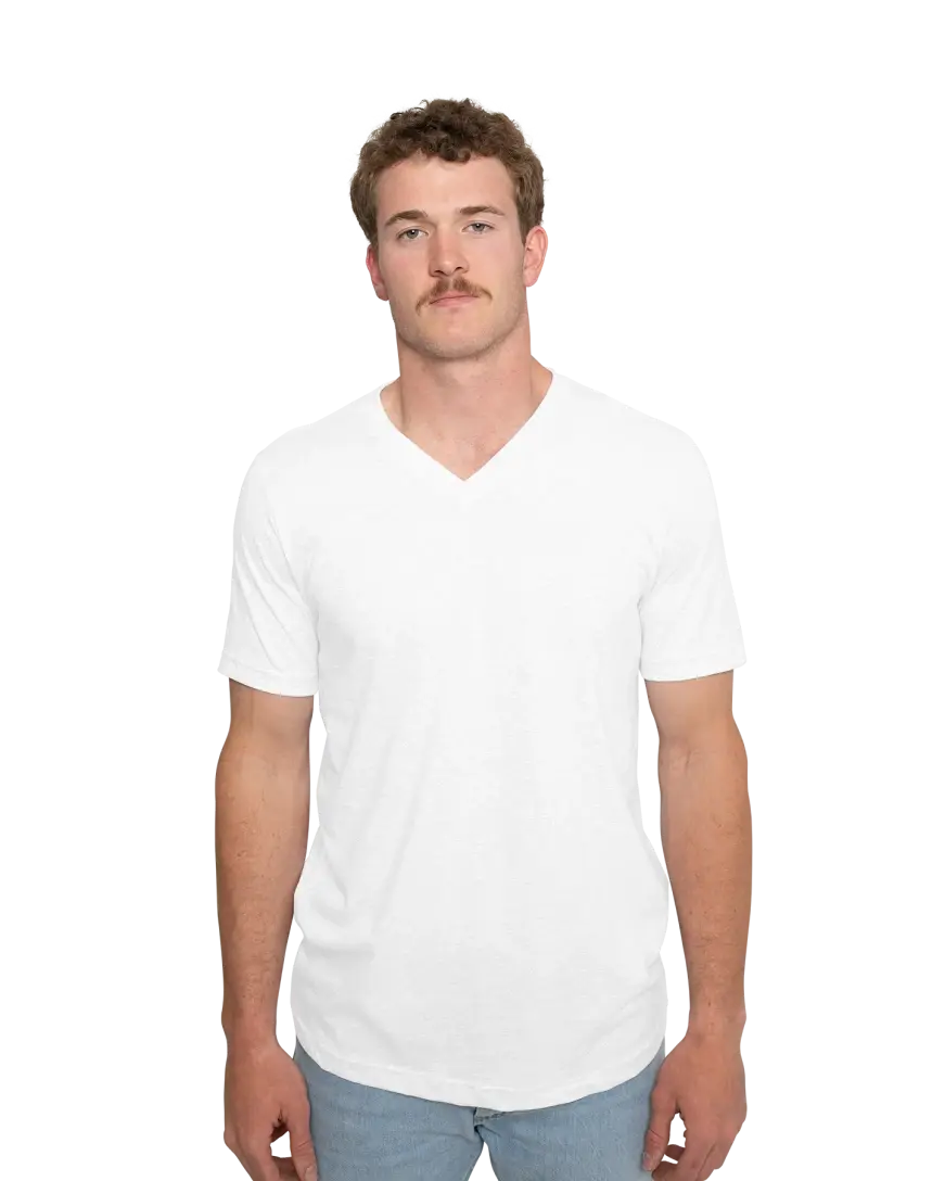 Custom BELLA + CANVAS V-Neck Short-Sleeve T-Shirt