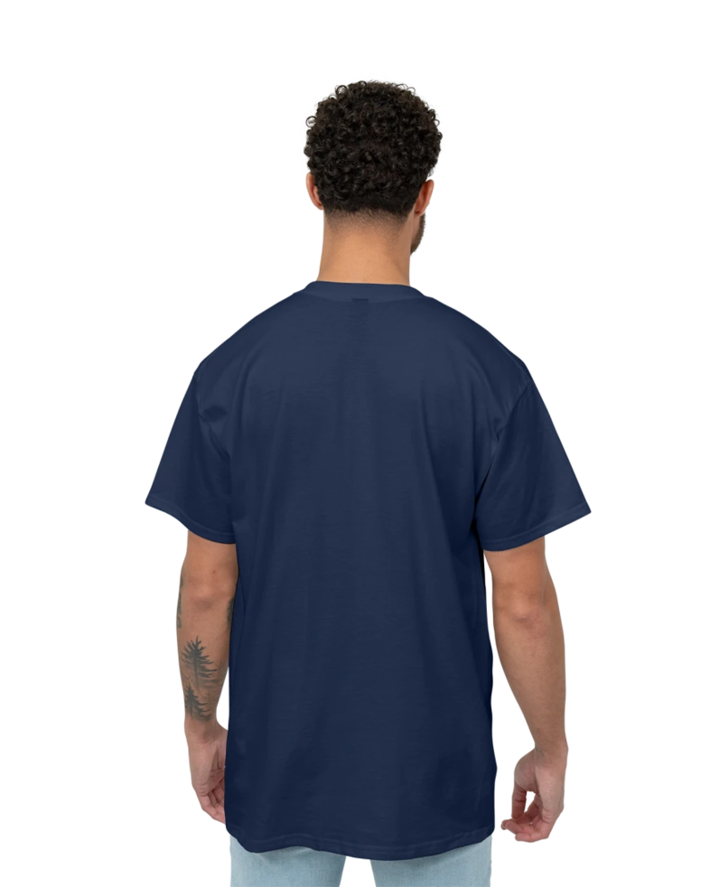 Image of a model wearing a 2000 Gildan Ultra Cotton Tee