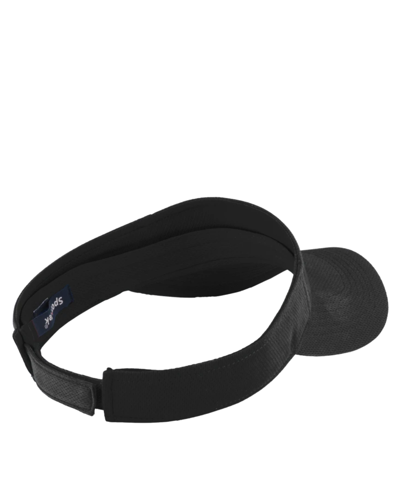 Image of a model wearing a STC27 Sport-Tek PosiCharge RacerMesh Visor