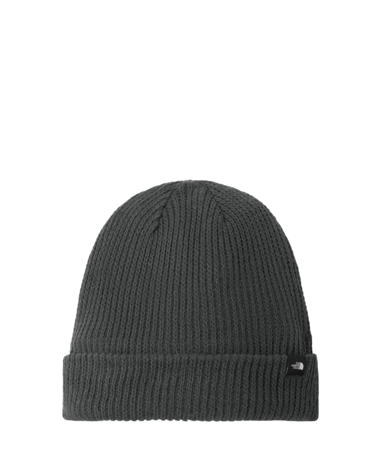 Image of a model wearing a NF0A7RGH The North Face Circular Rib Beanie