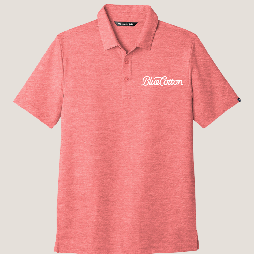 Image of TM1MU412 TravisMathew Oceanside Heather Polo