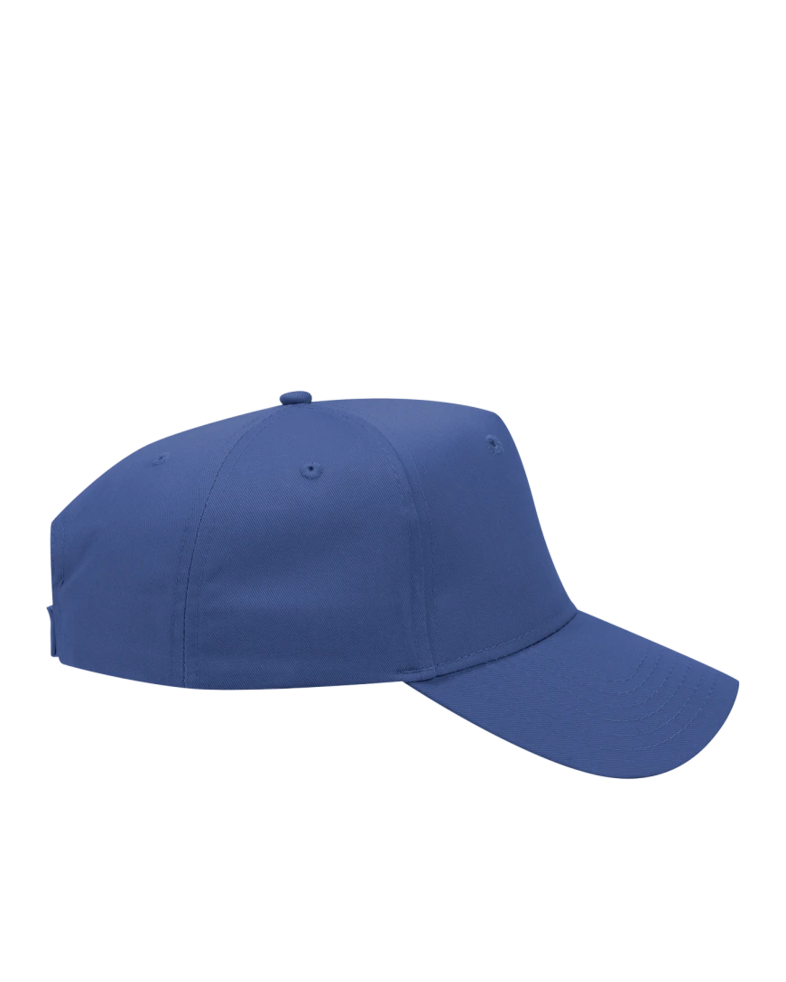 Image of a model wearing a 31-069 OTTO CAP 5 Panel Mid Profile Baseball Cap