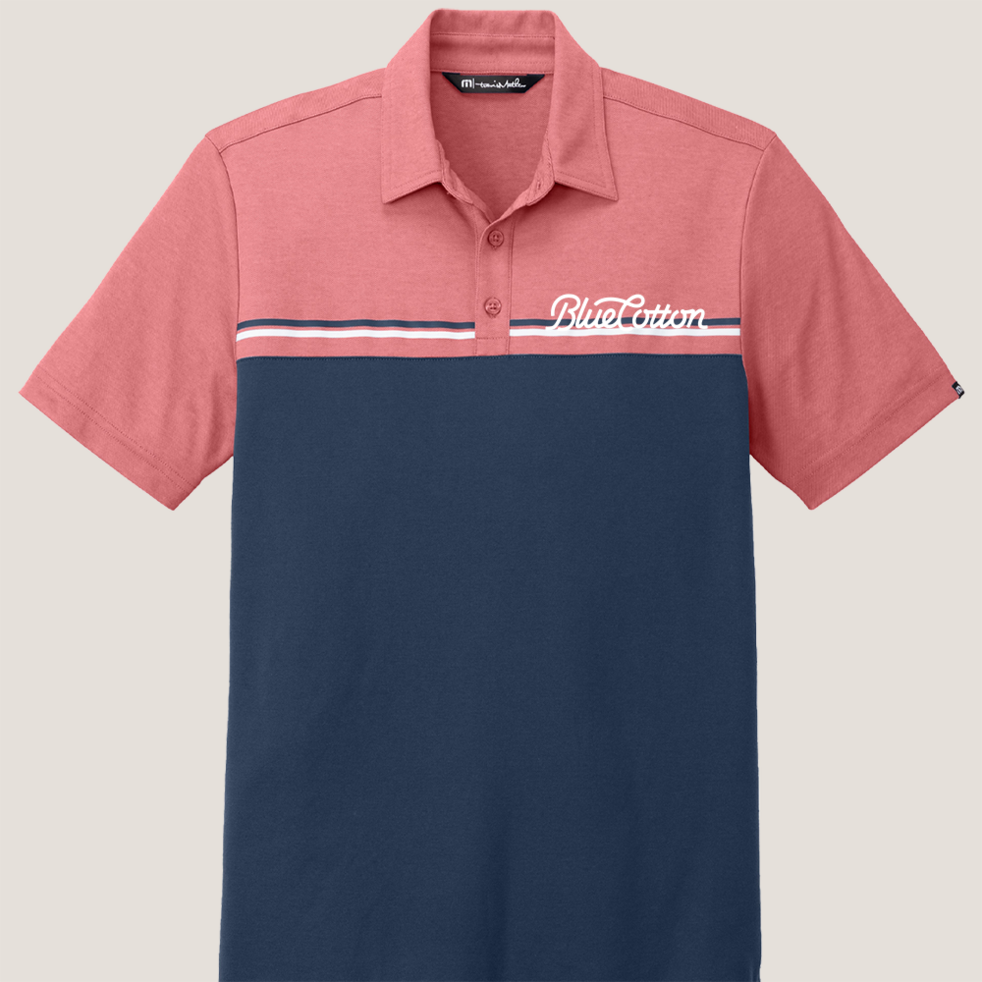 Image of TM1MY401 TravisMathew Sunset Blocked Polo