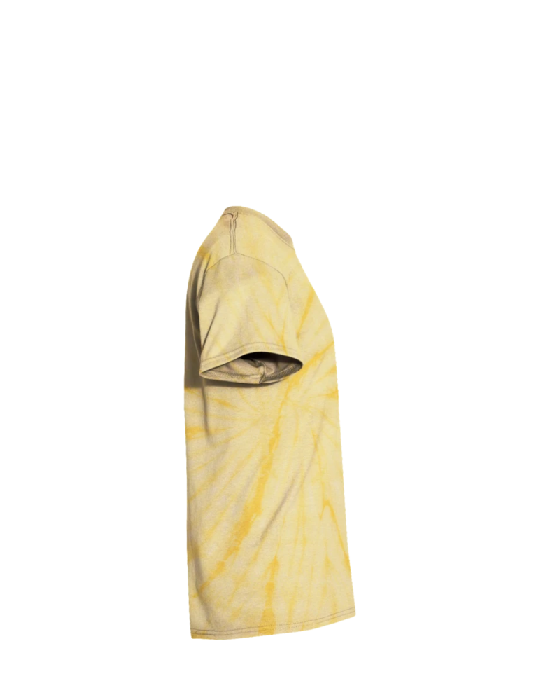 Image of a model wearing a T1000 Colortone Tie Dye Tee