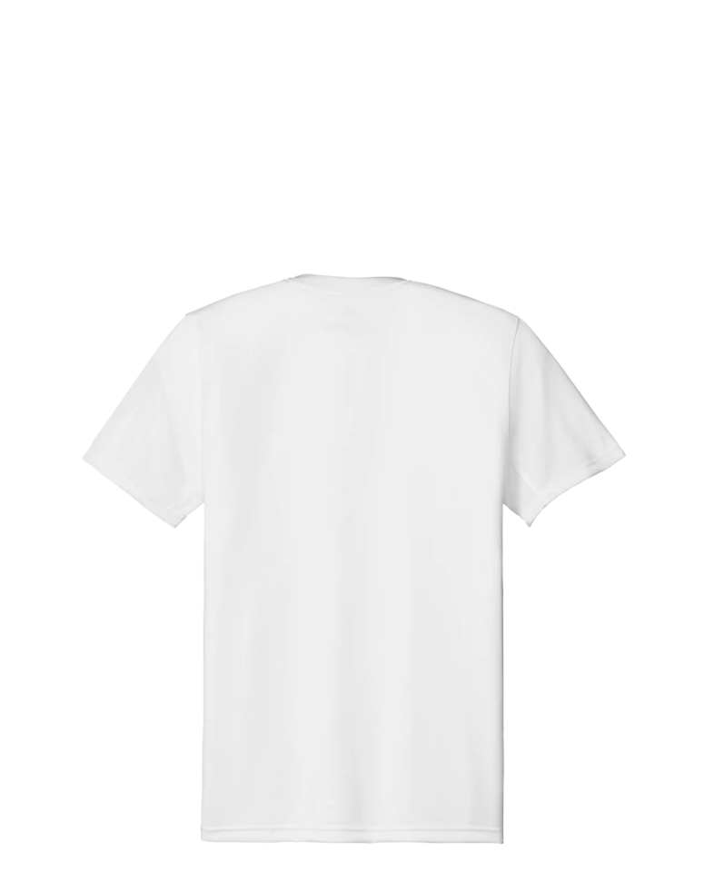 Image of a model wearing a NKDX8730 Nike Swoosh Sleeve rLegend Tee