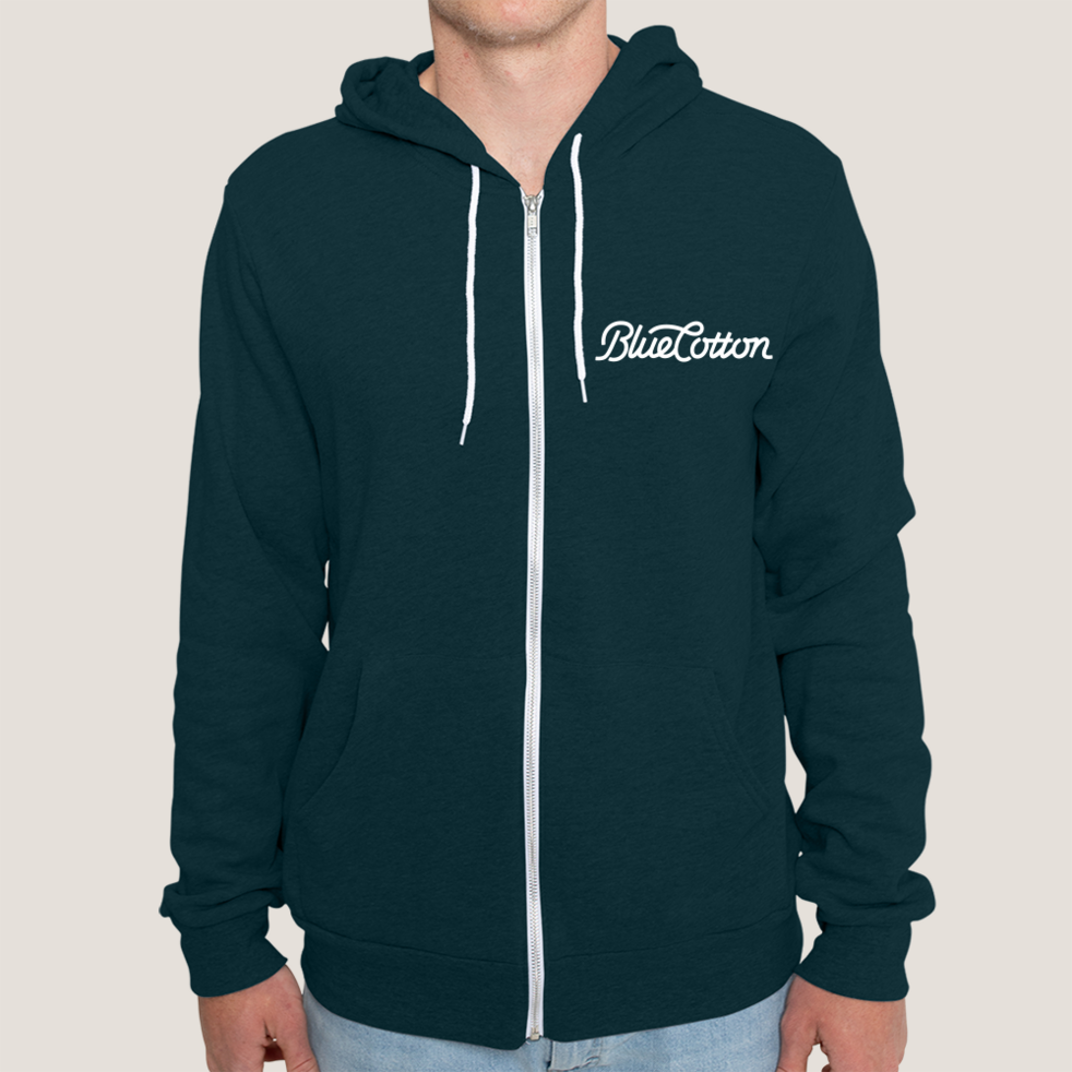 Image of 3739 Bella + Canvas Unisex Sponge Fleece Full-Zip Hoodie