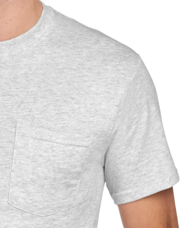 Closeup of a 29MP Jerzees Pocket Tee