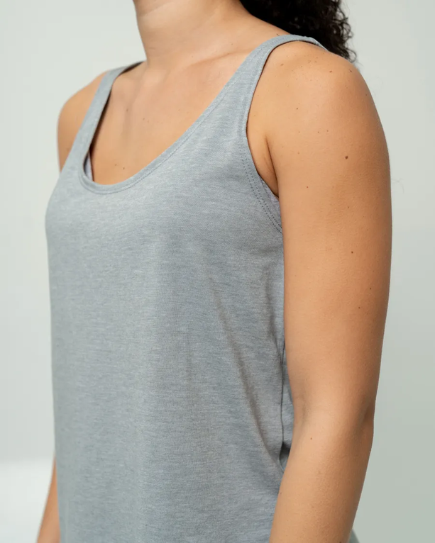 Closeup of a 5033 Next Level Women's Festival Tank