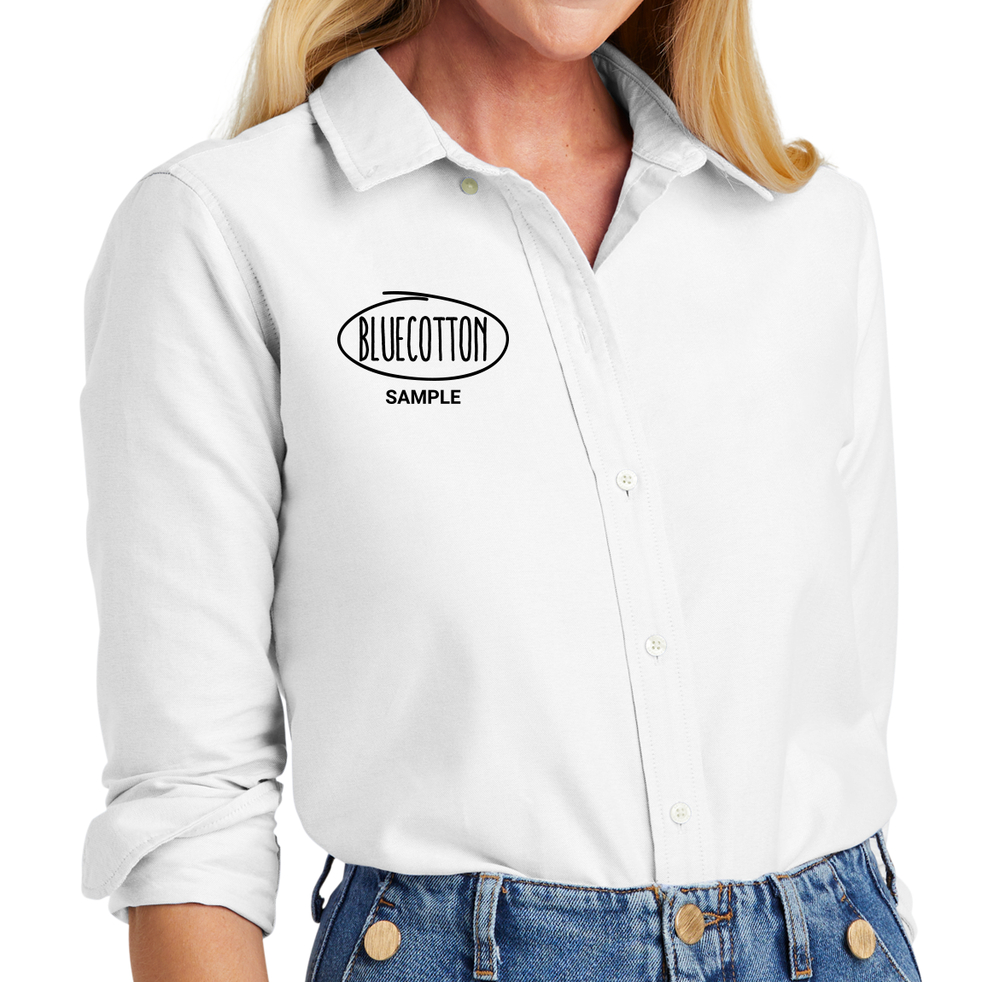 Image of BB18005 Brooks Brothers® Women’s Casual Oxford Cloth Shirt