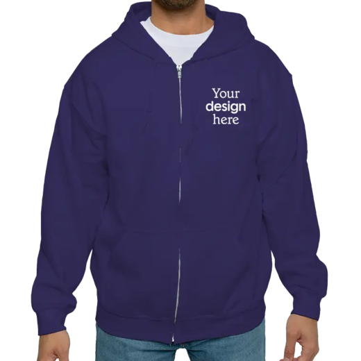 Sample image of 18600 Gildan Heavy Blend Full Zip Hood