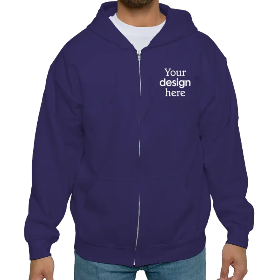 Sample image of 18600 Gildan Heavy Blend Full Zip Hood