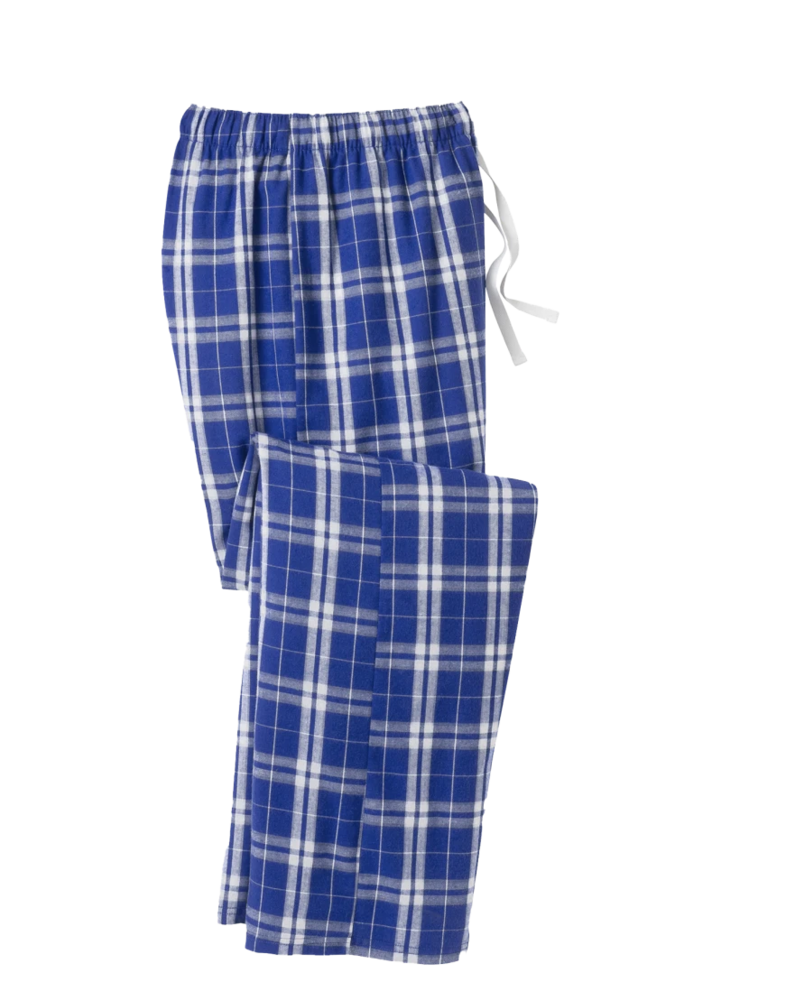 Image of a model wearing a DT1800 District Young Mens Flannel Plaid Pant