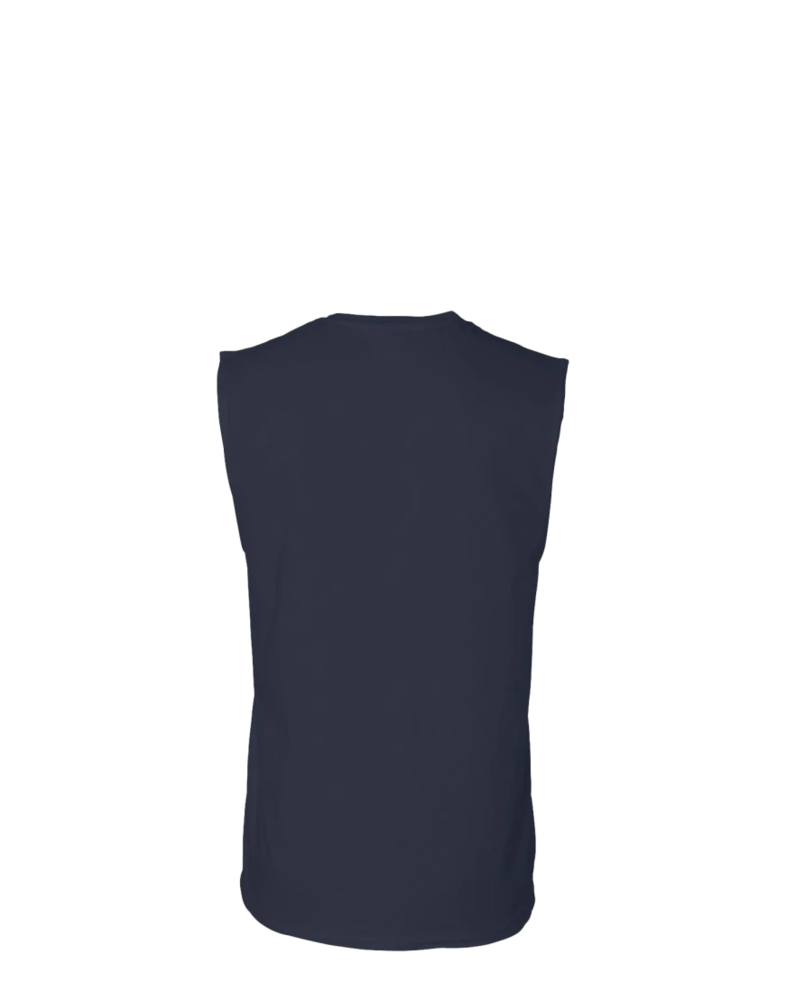 Image of a model wearing a 2700 Gildan Sleeveless Tee