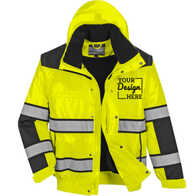 UC466 Portwest Hi-Vis Classic Bomber Jacket