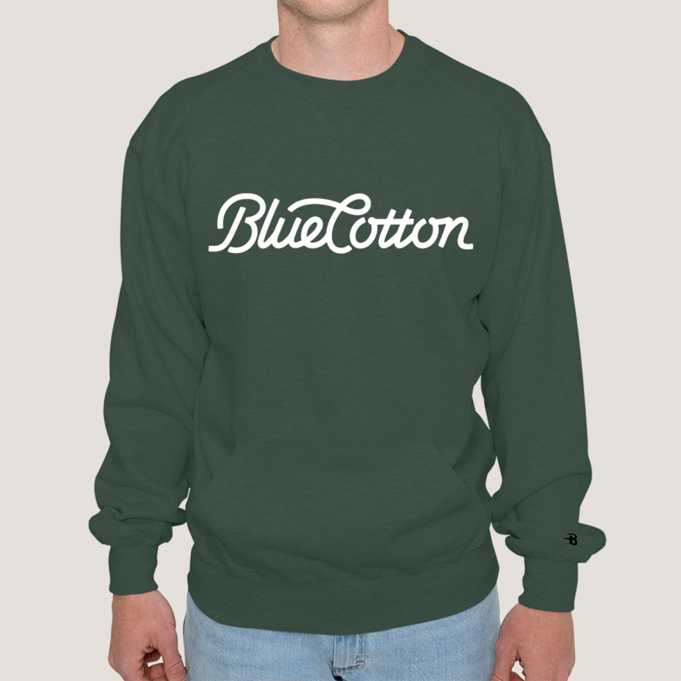 Image of 1252 Badger Pocket Crew Sweatshirt