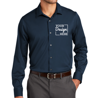 Button-Down Shirts:  W680 Port Authority City Stretch Shirt