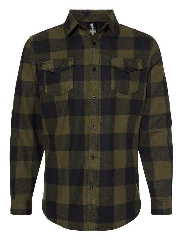8210 Burnside Yarn-Dyed Long Sleeve Flannel Shirt