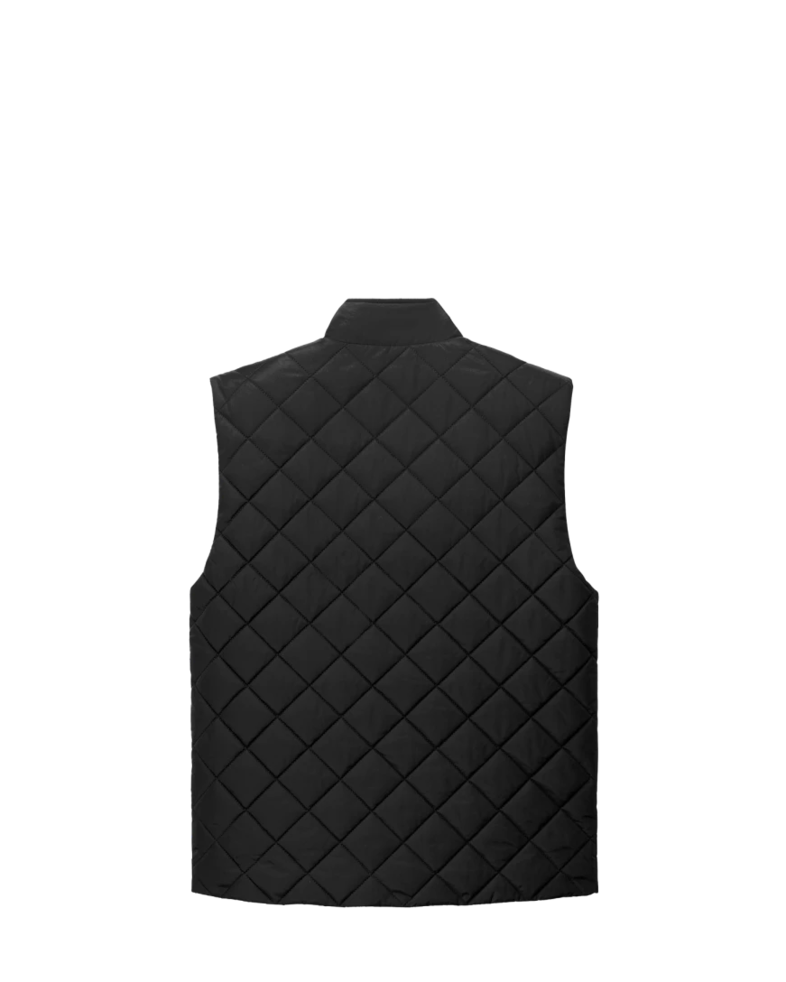 Image of a model wearing a BB18602 Brooks Brothers® Quilted Vest