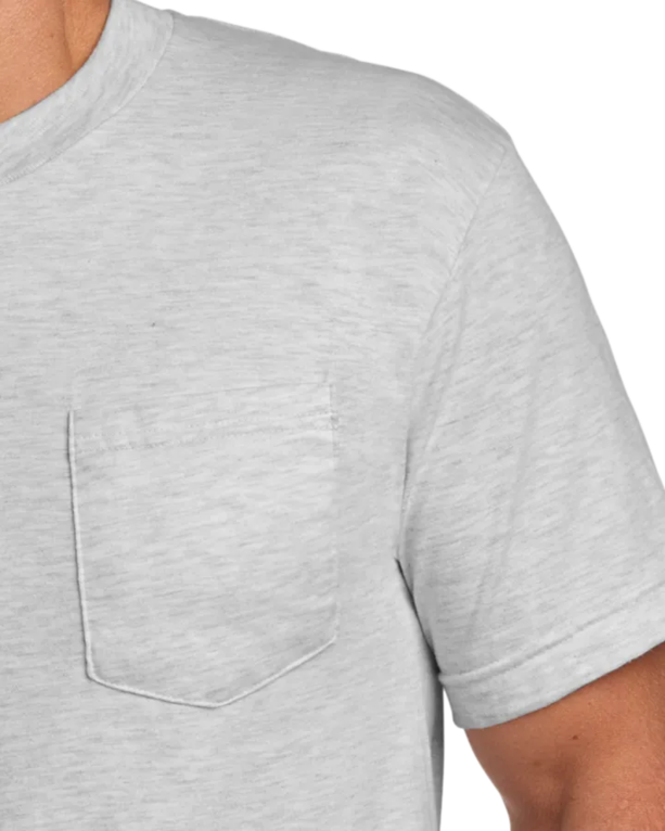 Closeup of a 5190 Hanes Beefy-T with Pocket