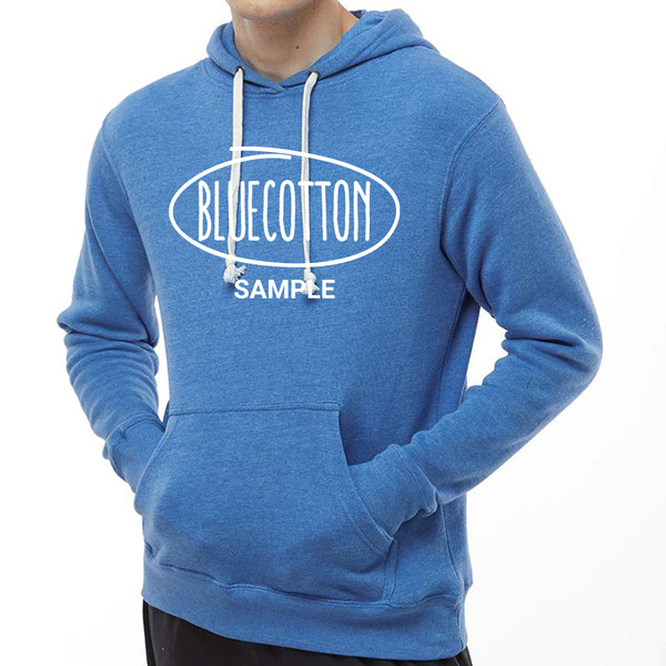 8871 J. America Tri-Blend Hooded Pullover Sweatshirt