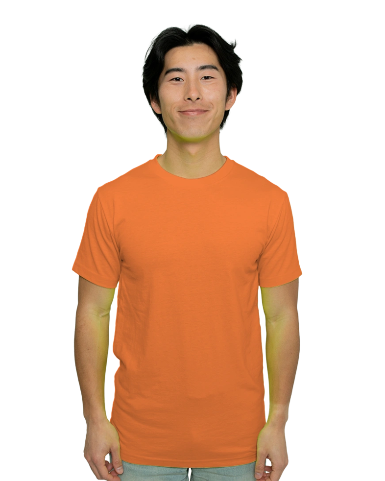 Image of a model wearing a 5050F AS Colour Block Safety Tee
