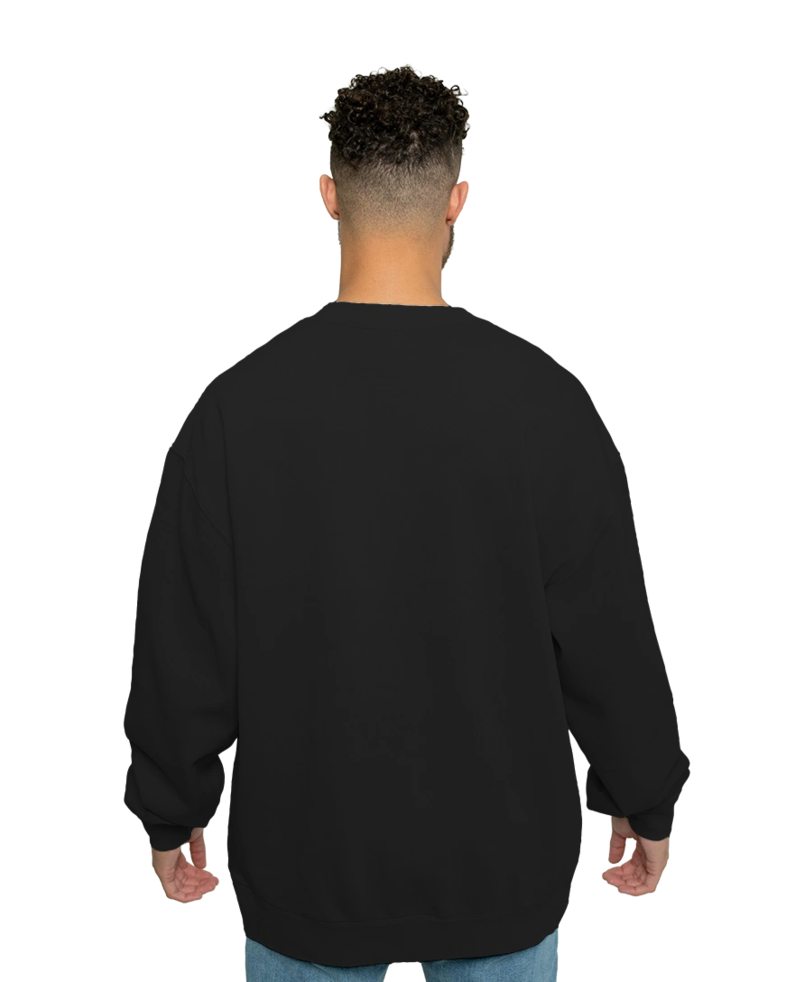 Image of a model wearing a 5165 AS Colour Relax Faded Crew