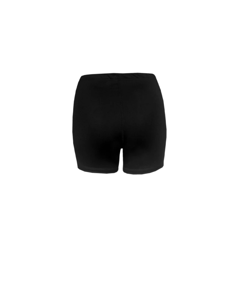 Image of a model wearing a BD4614 Badger Sport B-Fit Ladies' 4 Inch Short