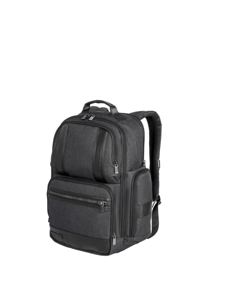 Image of a model wearing a BB18820 Brooks Brothers® Grant Backpack