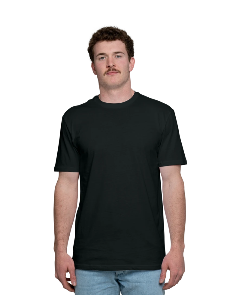 Image of a model wearing a DT104 District Perfect Weight Tee 