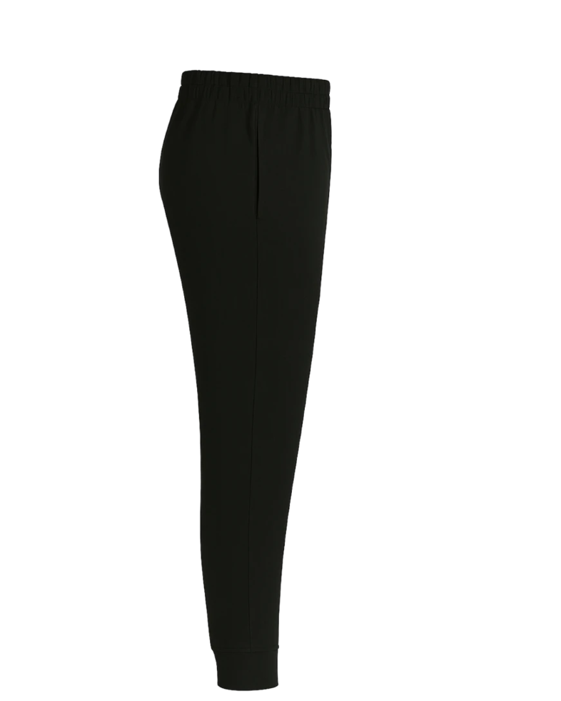 Image of a model wearing a DT1310 District® Women’s Perfect Tri® Fleece Jogger