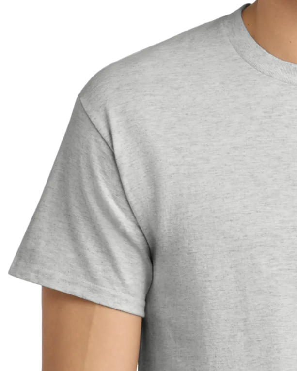 Closeup of a 2300 Gildan Ultra Cotton Pocket Tee