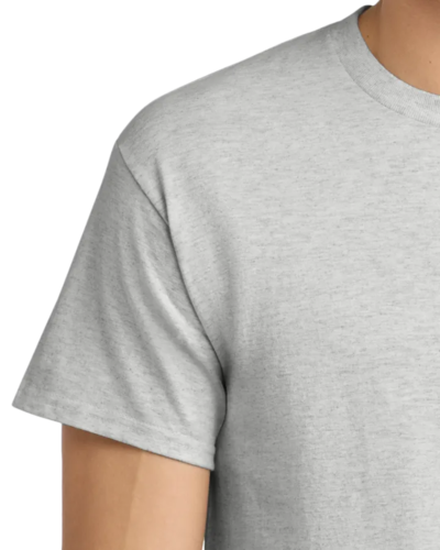 Closeup of a 2300 Gildan Ultra Cotton Pocket Tee