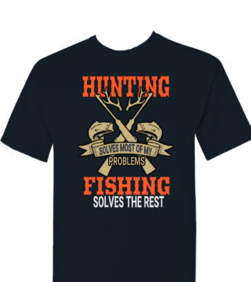 Hunting and Fishing design idea