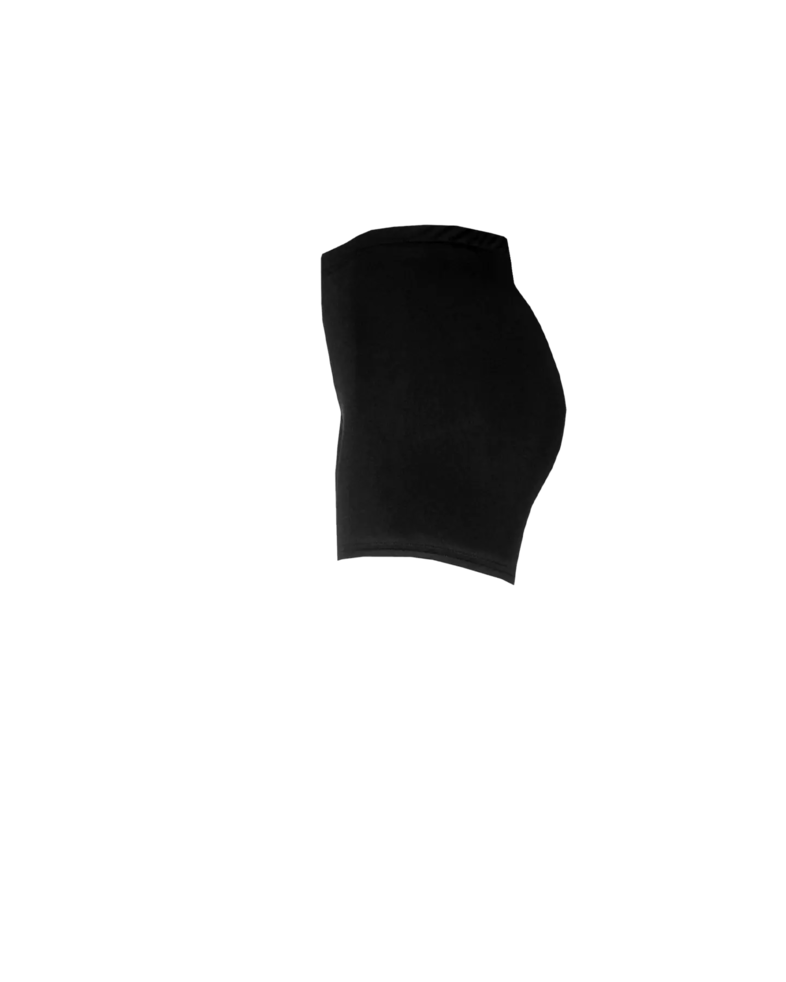 Image of a model wearing a BD4614 Badger Sport B-Fit Ladies' 4 Inch Short