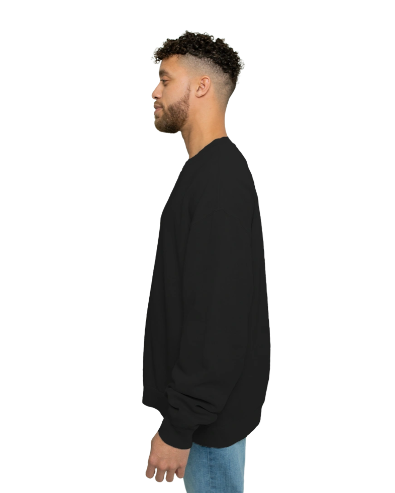 Image of a model wearing a 5165 AS Colour Relax Faded Crew