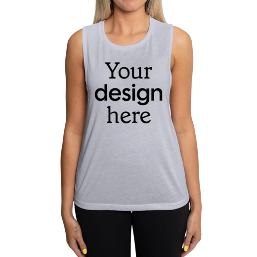 Sample image of 8803 Bella + Canvas Women's Flowy Muscle Tank