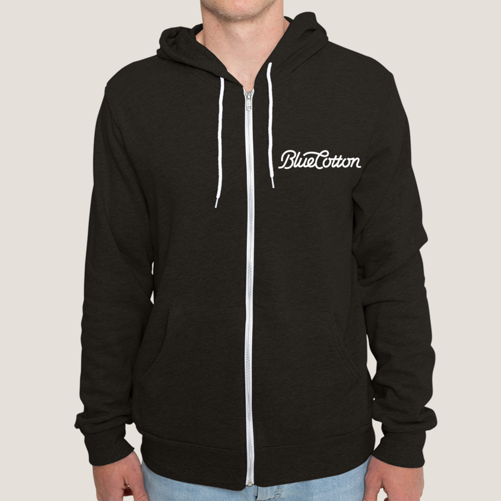 Image of 3739 Bella + Canvas Unisex Sponge Fleece Full-Zip Hoodie