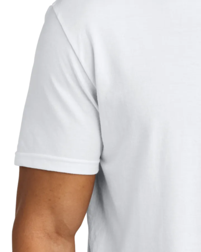 Closeup of a 64000CVC Gildan Softstyle CVC T-Shirt