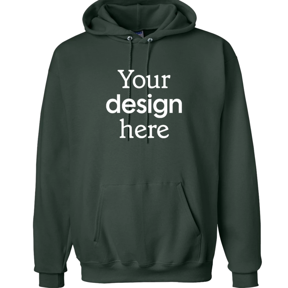 Sample image of F170 Hanes Pullover Hooded Sweatshirt