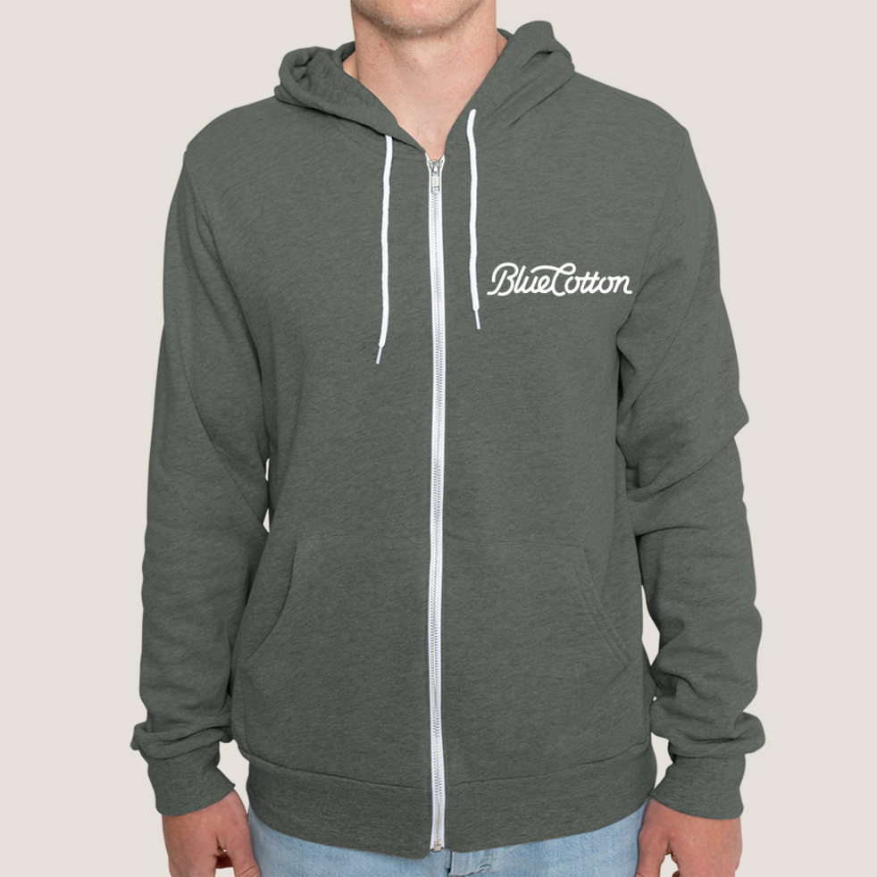 Image of 3739 Bella + Canvas Unisex Sponge Fleece Full-Zip Hoodie