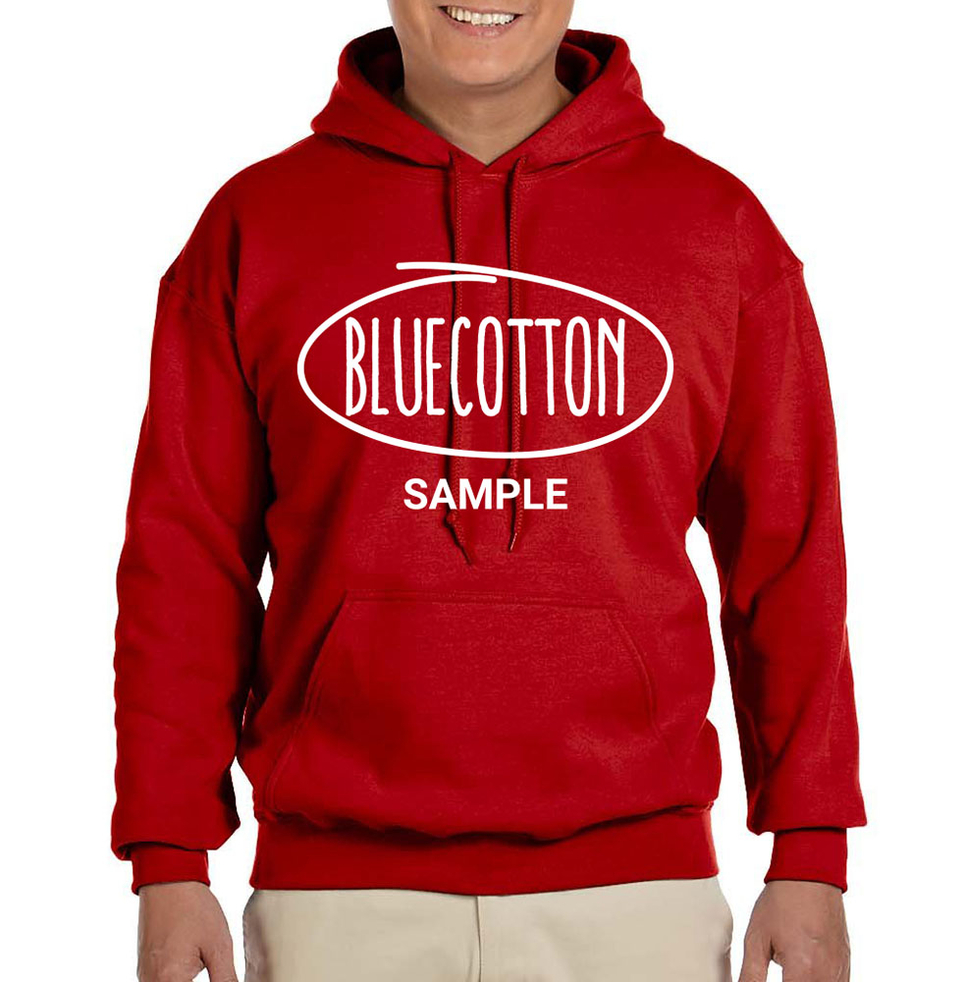 Image of 18500 Gildan Blend Pullover Hooded Sweatshirt