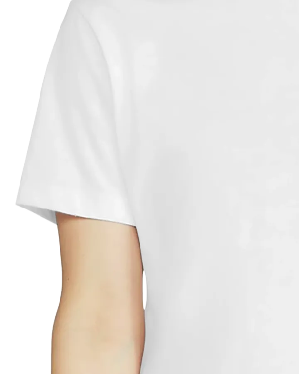 Closeup of a 64001LCVC Gildan Softstyle Women's CVC T-Shirt