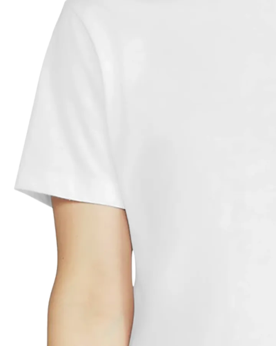 Closeup of a 64001LCVC Gildan Softstyle Women's CVC T-Shirt