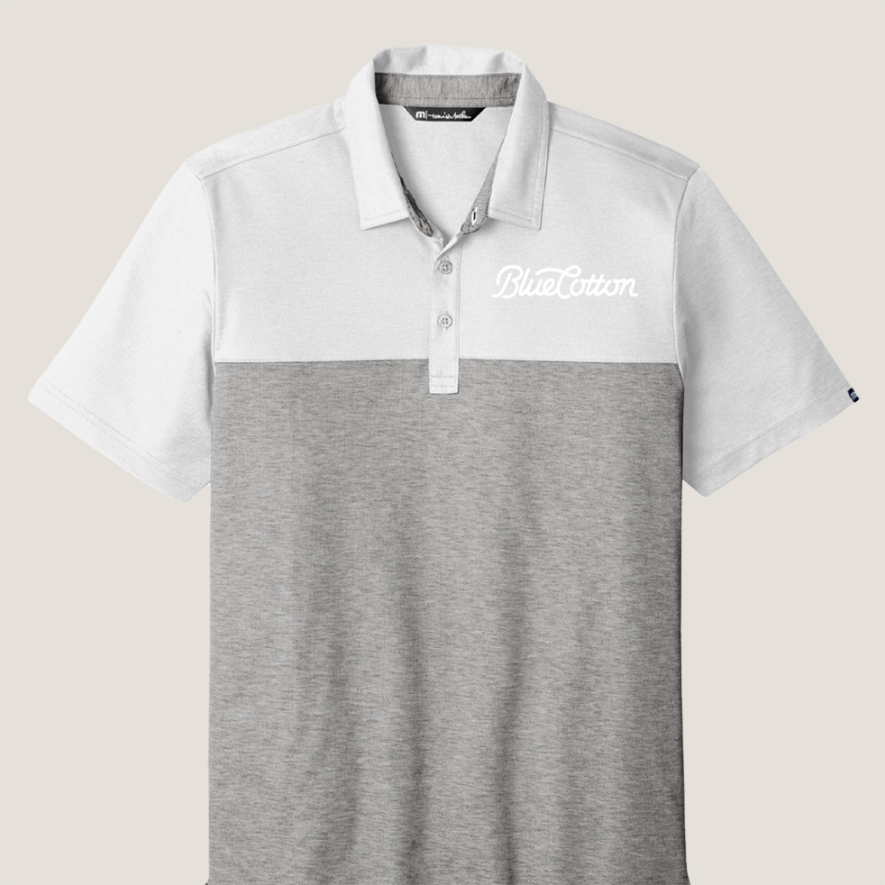 Image of TM1MU414 TravisMathew Oceanside Blocked Polo