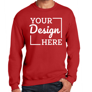 Custom Featured Brands:  18000 Gildan Crewneck Sweatshirt